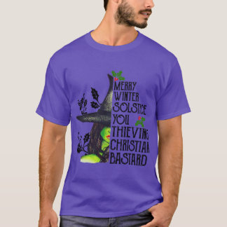 Merry Winter Solstice Youhieving Christian Bastard T-Shirt
