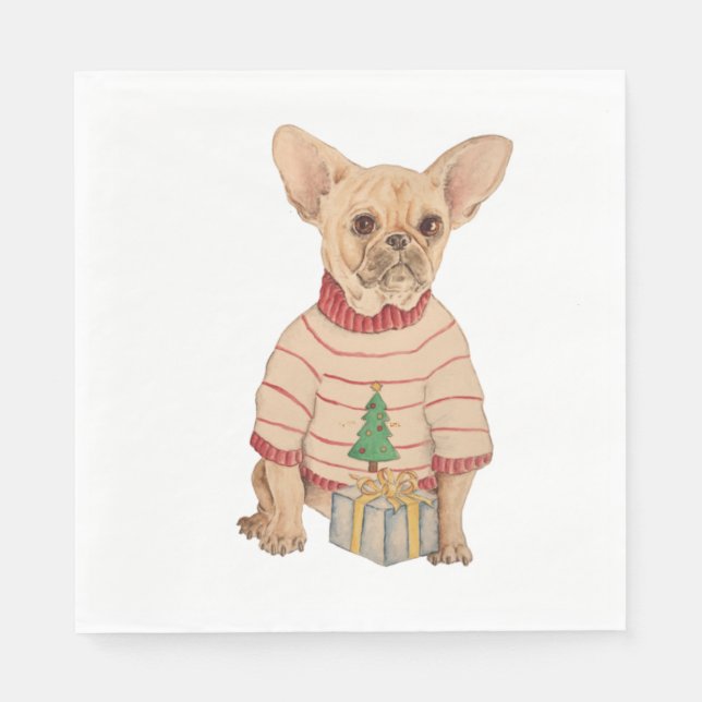 Merry Woofmas  1 Napkins (Front)
