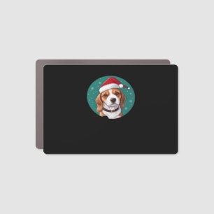 merry woofmas Classic T-Shirt_2 Car Magnet