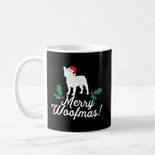 Merry Woofmas French Bulldog Christmas Dog Fun Gif Coffee Mug