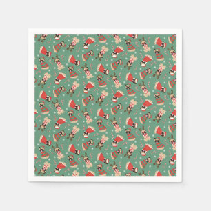 Merry Woofmas Pug Dogs Napkins