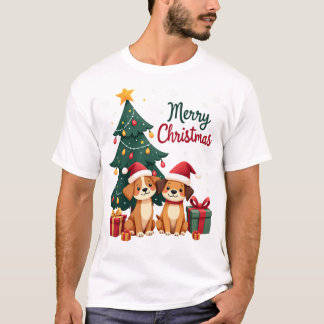 Merry Woofmas & Purrfect Christmas T-Shirt