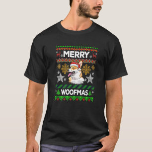 Merry Woofmas Ugly Sweater Christmas Welsh Corgi