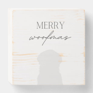Merry Woofmas Wood Box Sign