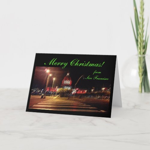 Merry x_mas from SF Holiday Card