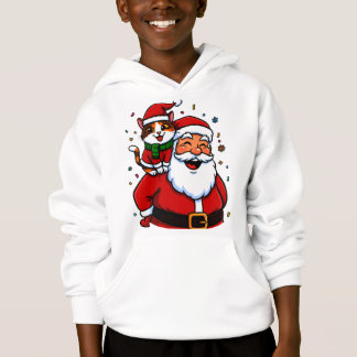 “Merry X’mas” Whimsical Holiday Design Hoodie