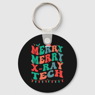 Merry X-ray Tech  Keychain