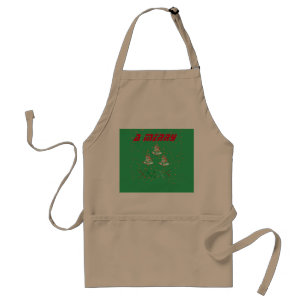 Merry Xmas Adult Apron