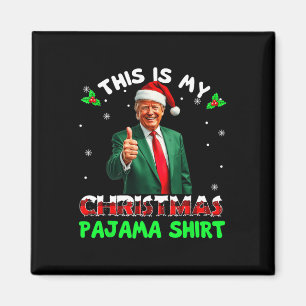 Merry Xmas Donald Trump Santa This Is My Christmas Magnet