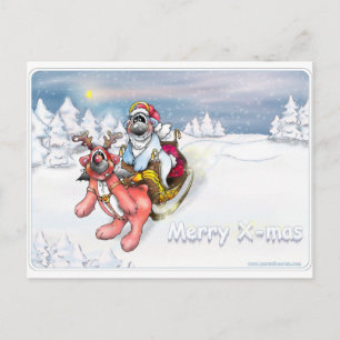 merry xmas, frohe weihnachten postkarte post card