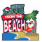 MERRY XMAS FROM THE BEACH 2x3 photo sculpture