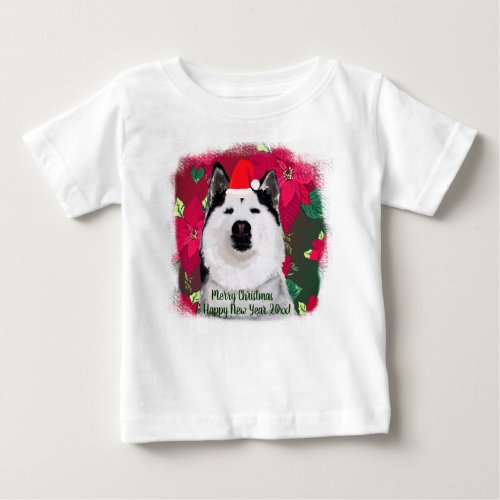 Merry Xmas Happy New Year Baby T_Shirt