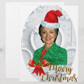 merry xmas Hillary clinton (Front/Back)