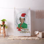merry xmas Hillary clinton fabric