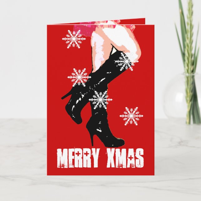 Merry Xmas Holiday Card (Front)
