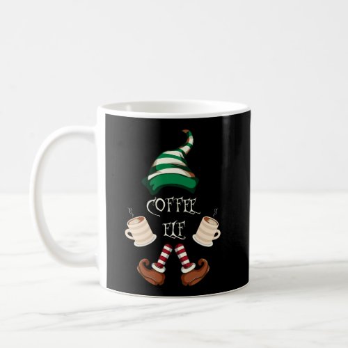 Merry Xmas Matching Christmas Funny Coffee Elf Paj Coffee Mug
