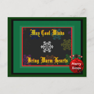 Merry Xmas May Cool Winds Bring Template 2
