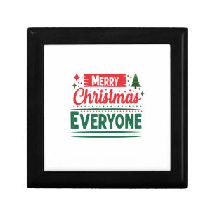 Merry Xmas Merry Christmas Everyone Gift Box