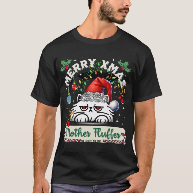 Merry Xmas Mother Fluffer T-Shirt (Front)