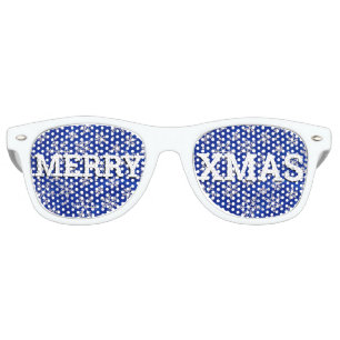 MERRY XMAS retro Shades / Fun Party Sunglasses