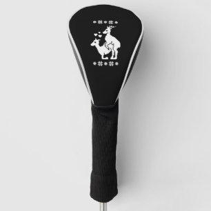 Merry Xmas Ugly Christmas Golf Head Cover