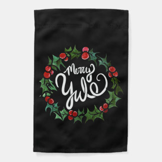 Merry Yule Pagan Holidays Wiccan Blessed Yule Garden Flag