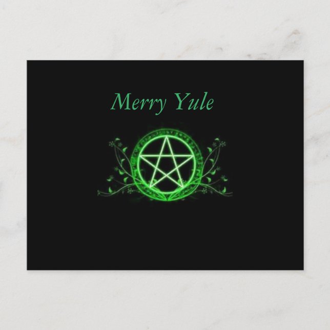 Merry Yule post card (Front)