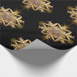 Merrymoore Magical Snowflake Unique Christmas Wrapping Paper