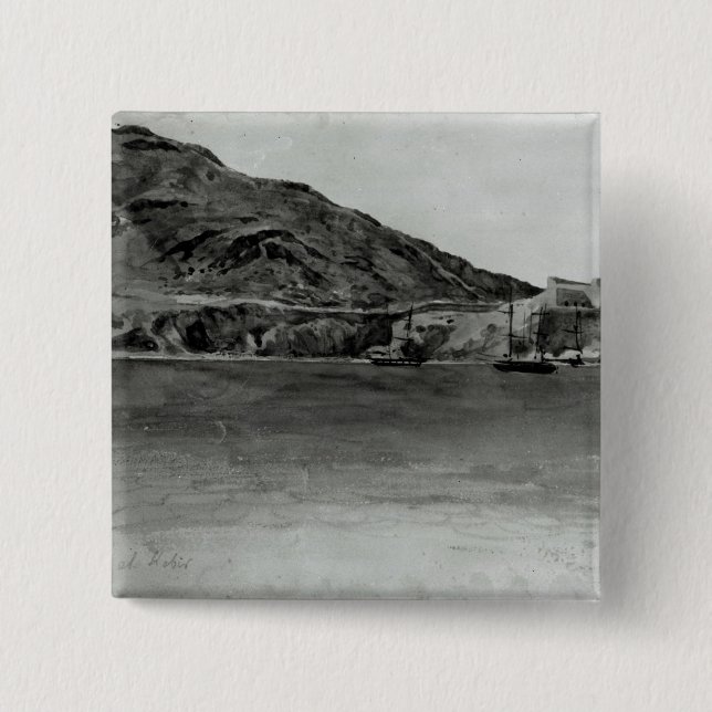 Mers El-Kebir, Algeria Button (Front)