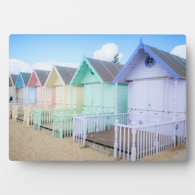 Mersea Island Beach Huts Plaque (Front)