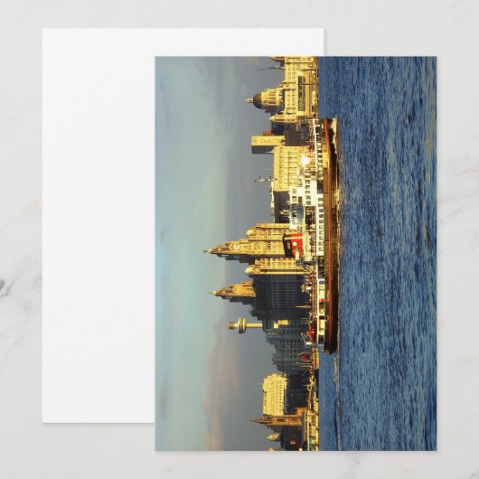 Mersey Ferry & Liverpool Waterfront (Front/Back)