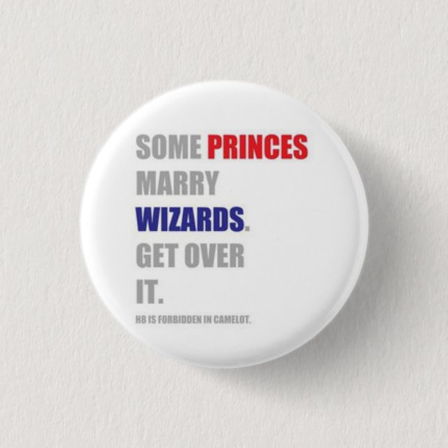 Merthur Pride! Button (Front)