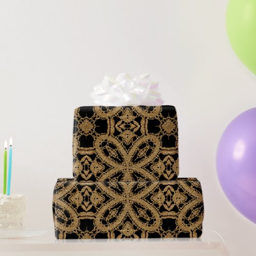 Mertlock Old Fashion Black Beauty Wrapping Paper