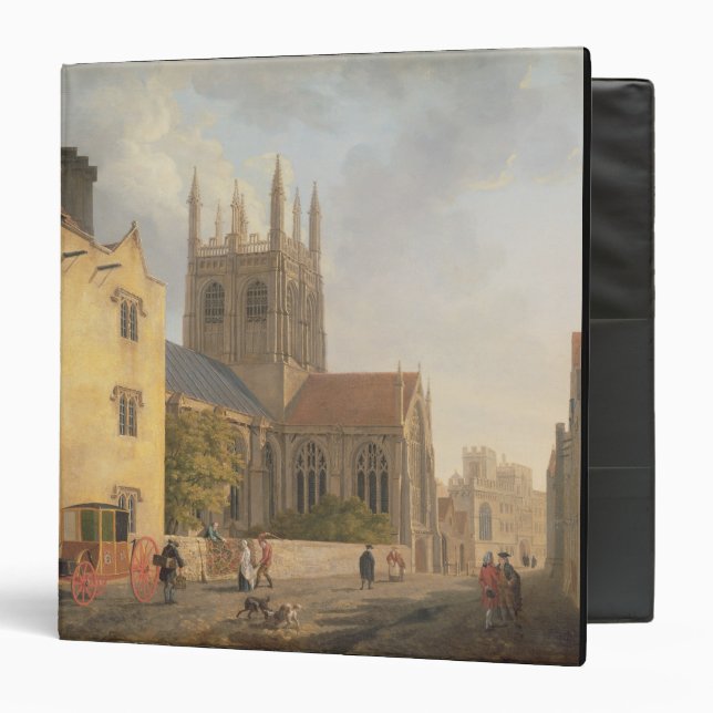 Merton College, Oxford, 1771 (oil on canvas) Binder (Front/Inside)