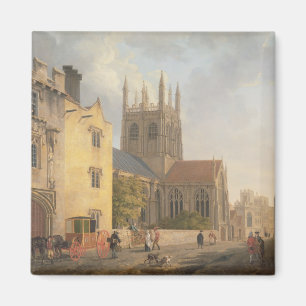 Merton College, Oxford, 1771 (oil on canvas) Magnet