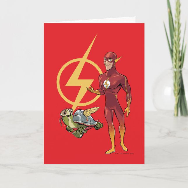 Merton & The Flash Card (Front)