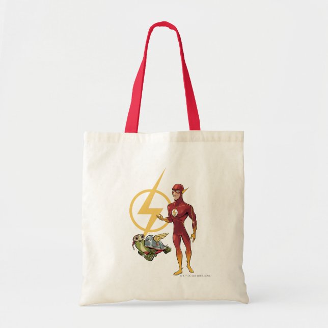 Merton & The Flash Tote Bag (Front)