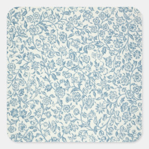 Merton, wallpaper design square sticker