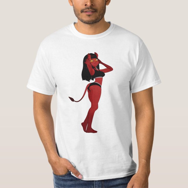 Meru the succubus cute T-Shirt (Front)