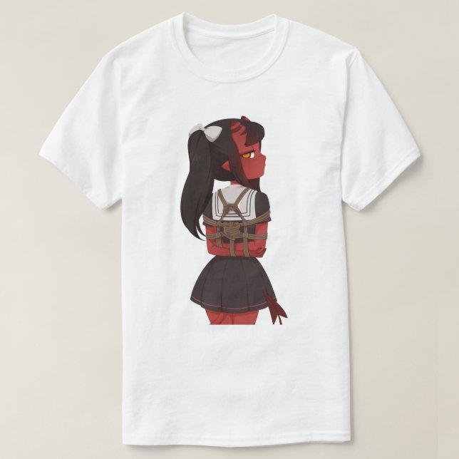 Meru the succubus shibari   T-Shirt (Design Front)