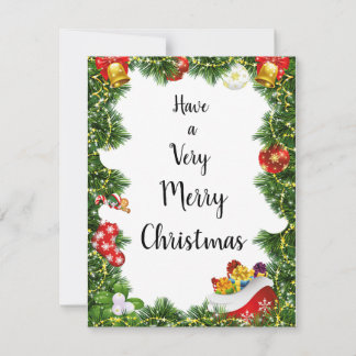 Mery Christmas Card 7