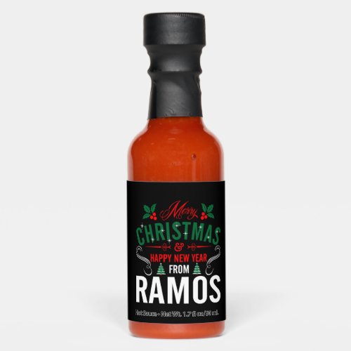 mery christmas happy new year from ramos hot sauces