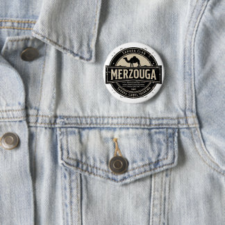 Merzouga Sahara Camel Ride Vintage Badge | Retro M Button