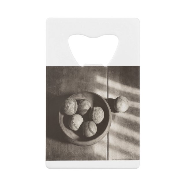 MES01BWD2 Baseball Bowl.tif Credit Card Bottle Opener (Front)