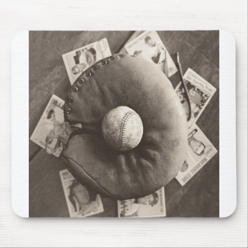 MES01BWD3 Baseball Cardstif Mouse Pad