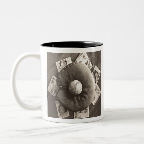 MES01BWD3 Baseball Cardstif Two_Tone Coffee Mug