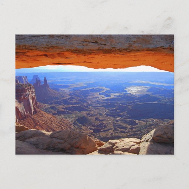 Mesa Arch at Sunrise Postcard (Front)