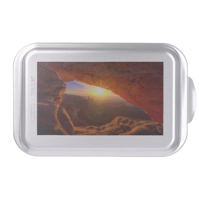 Mesa Arch, Canyonlands National Park Cake Pan (Front)