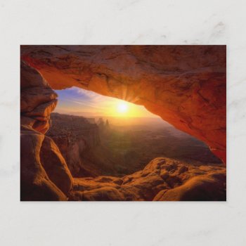 Mesa Arch  Canyonlands National Park Postcard by usdeserts at Zazzle