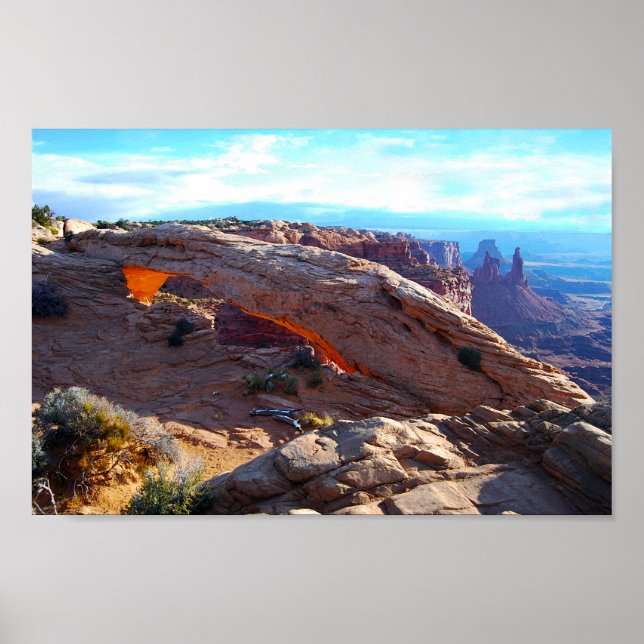 Mesa Arch, Canyonlands National Park Poster (Front)